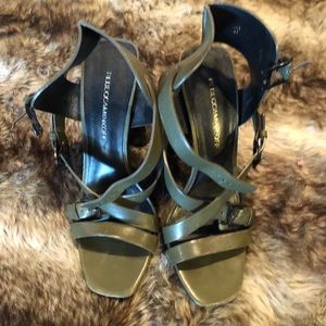 Rebecca minkoff army green heels